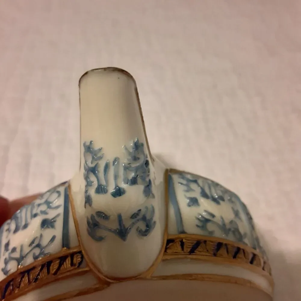 Vintage Nina Miniature Faux Tea Pot Handpainted